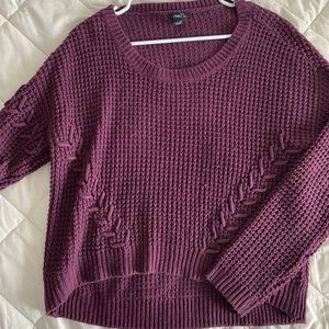 Eggplant Sweater